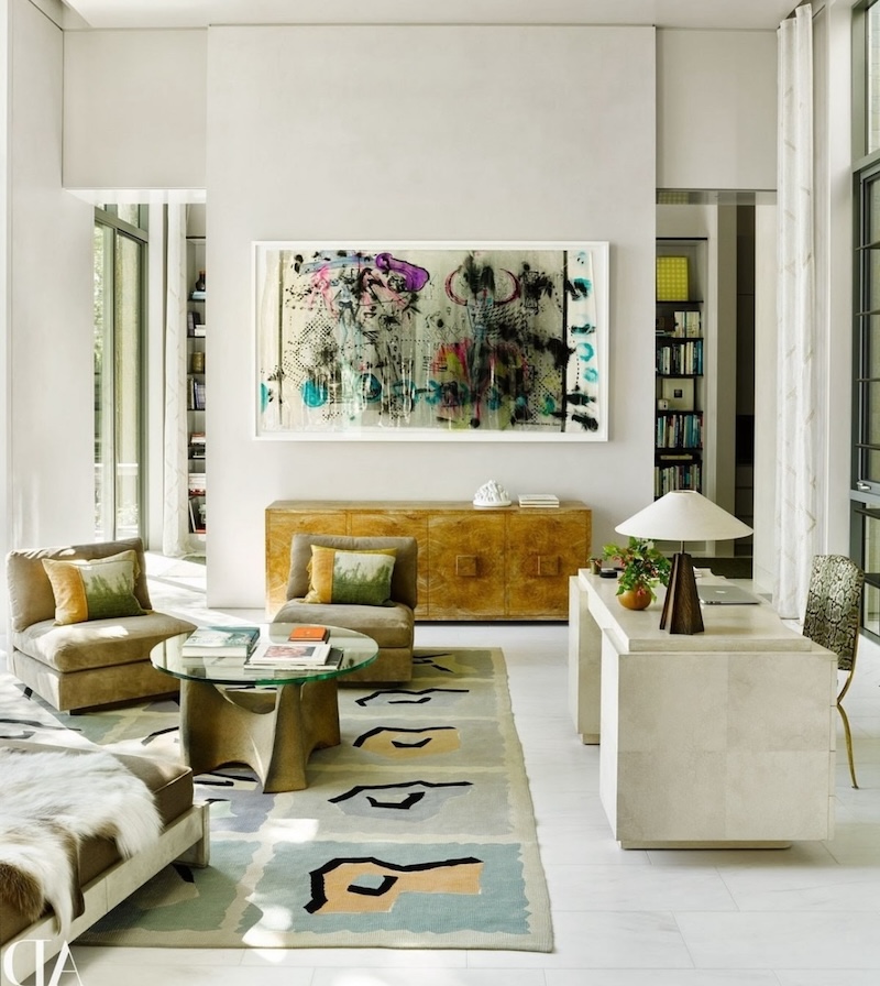 apartment mid century modern living room