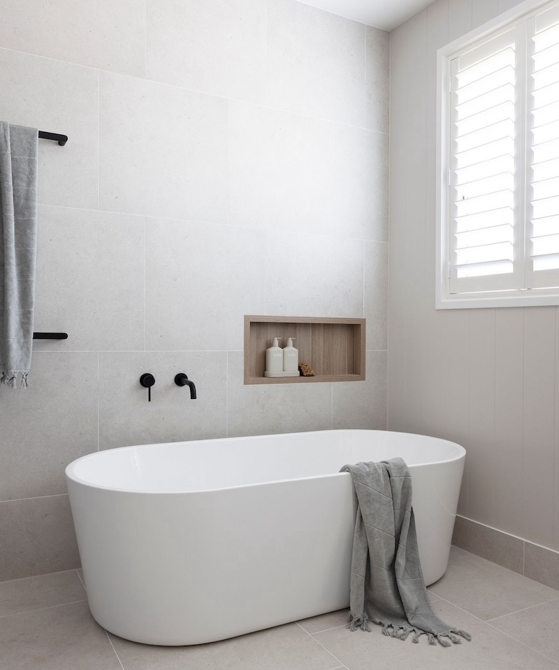 bathroom color ideas with grey tile