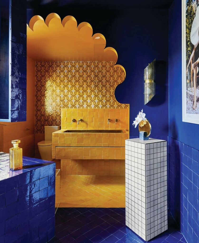 bathroom in morocco