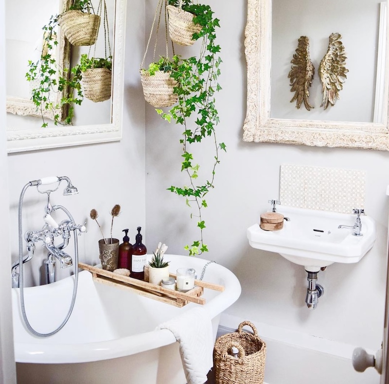 bohemian bathroom decor ideas
