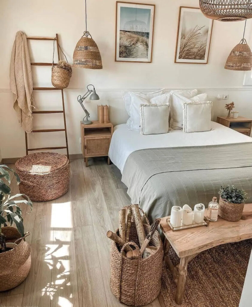 bohemian bedroom idea
