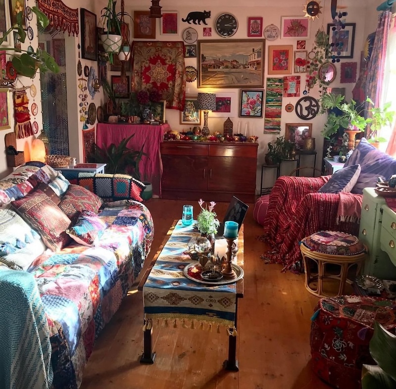 bohemian decorating ideas for living room