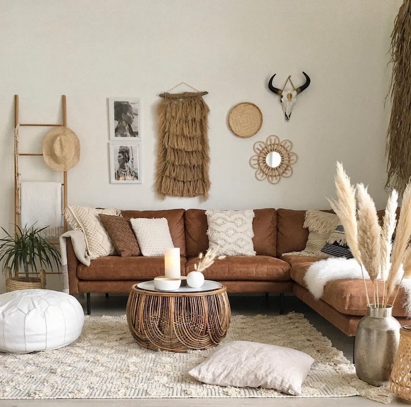 bohemian living rooms