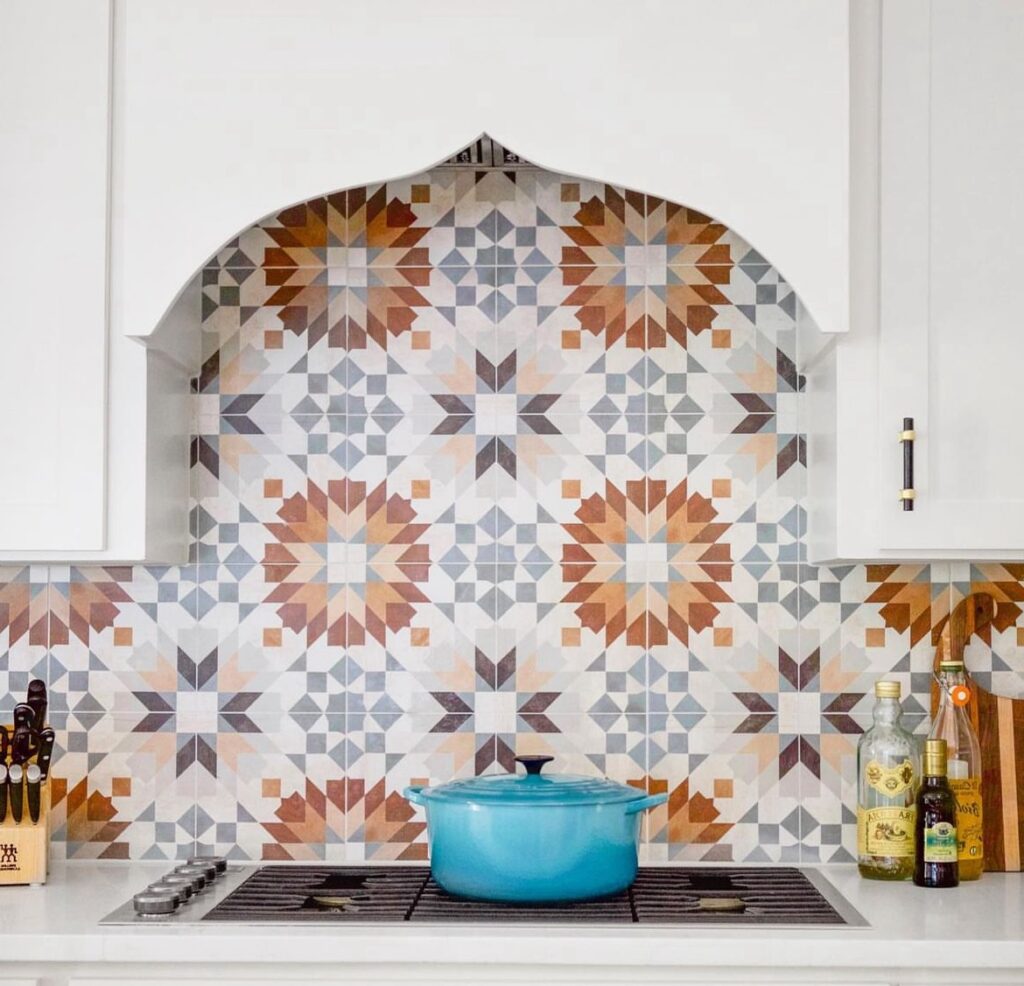 bohemian moroccan kitchen design