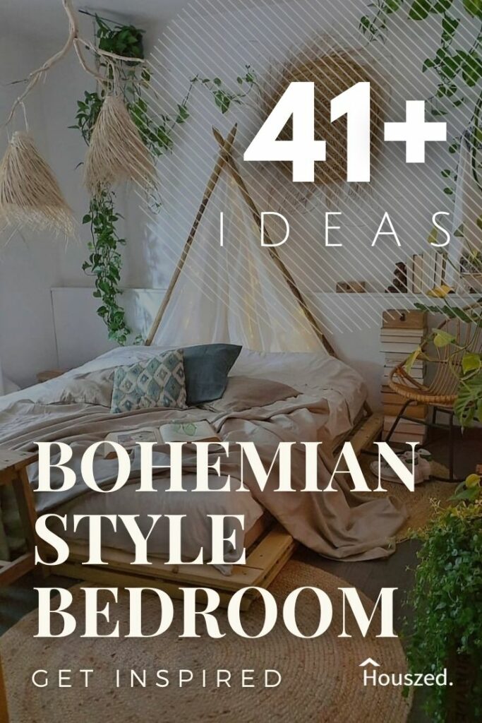 bohemian style bedroom