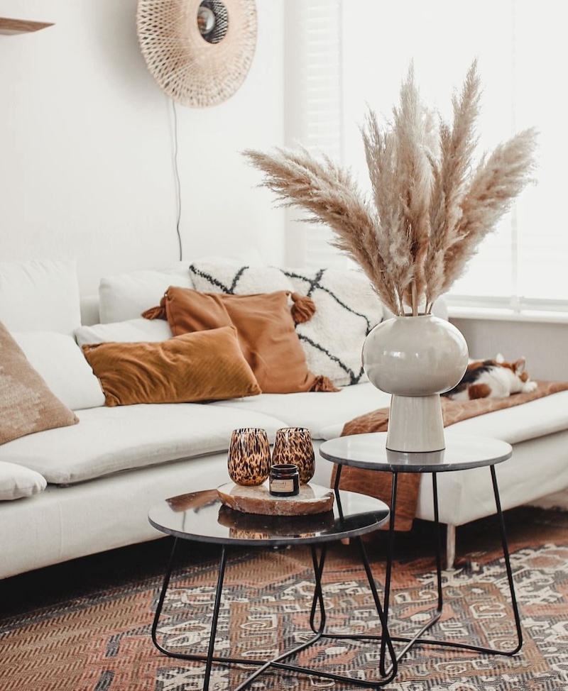 bohemian zen living room