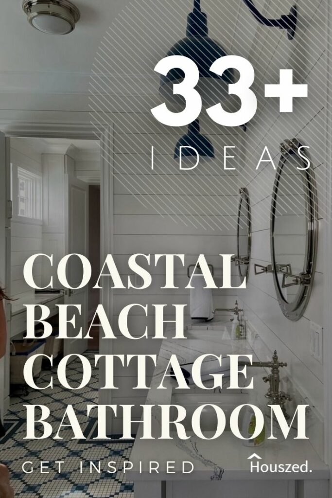 coastal beach cottage bathroom