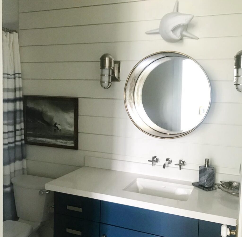 coastal cottage bathroom decor images