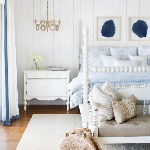 coastal cottage bedroom