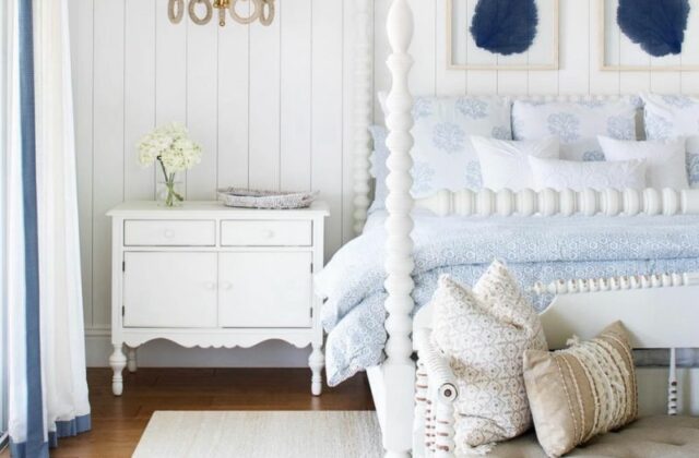 coastal cottage bedroom