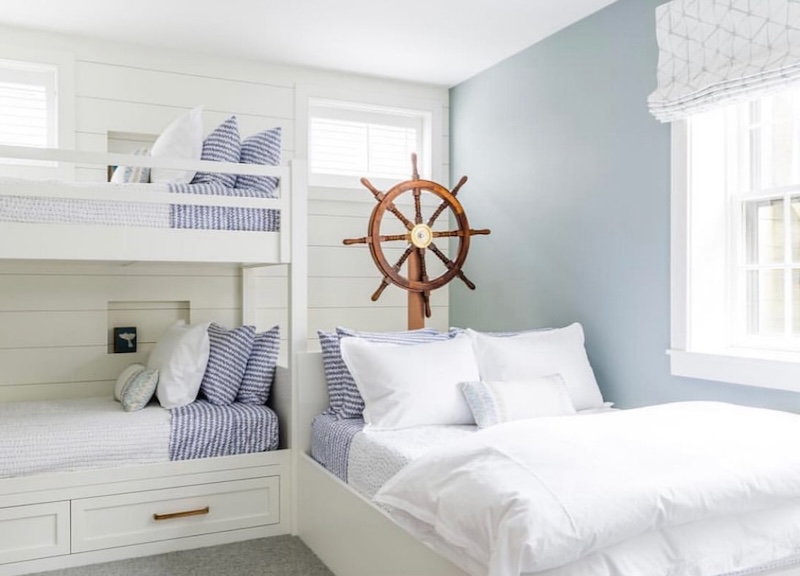 coastal cottage bedroom decor design