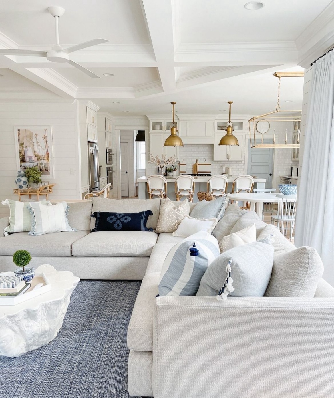 Sun, Sand, and Style: 37+ Coastal Cottage Living Room Ideas With Flair