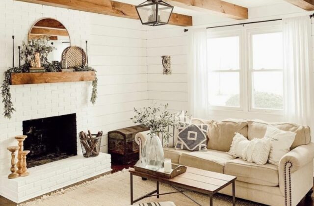 farmhouse living room