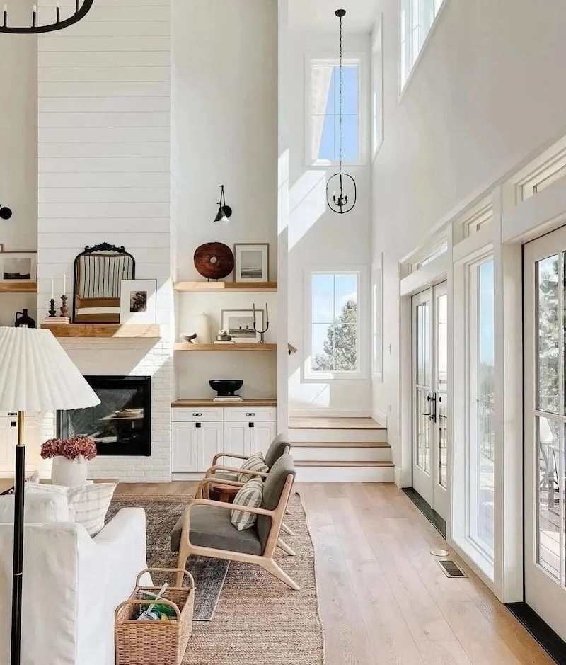 farmhouse living rooms