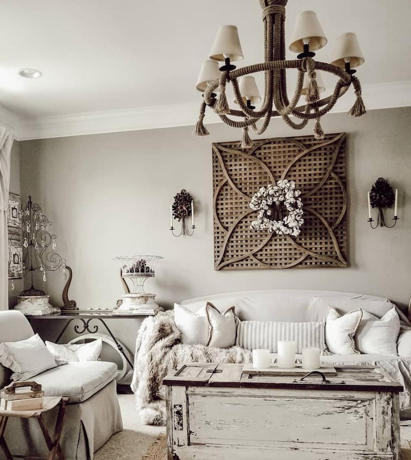 farmhouse look living room