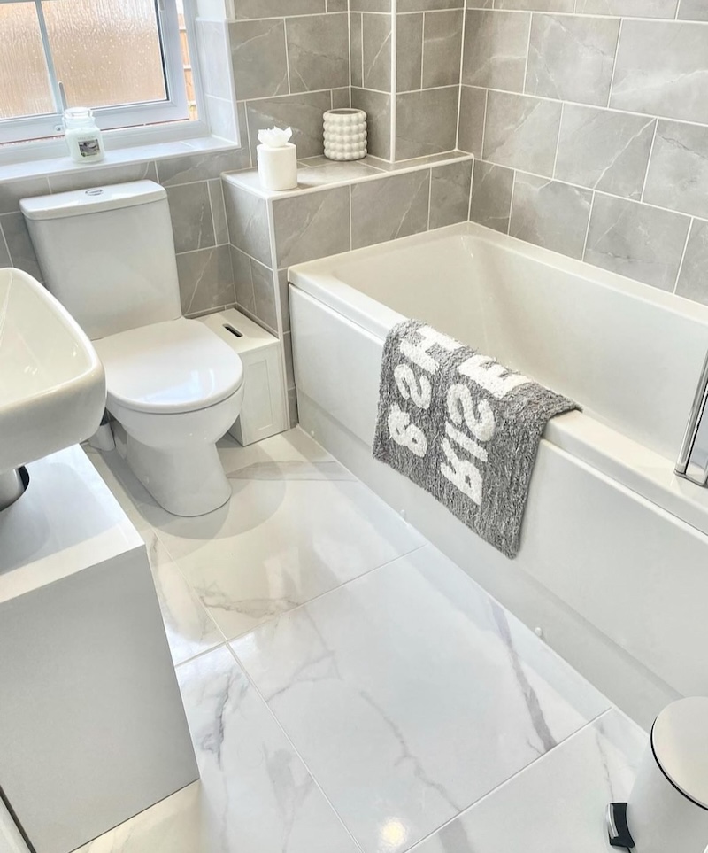 grey master bathroom ideas