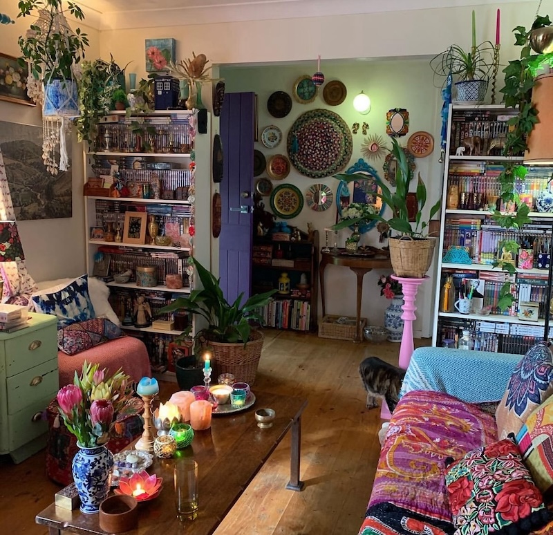 gypsy bohemian living room