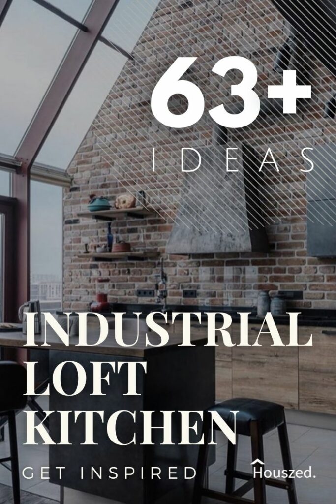 industrial loft kitchen