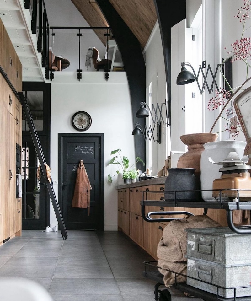 industrial loft kitchen ideas