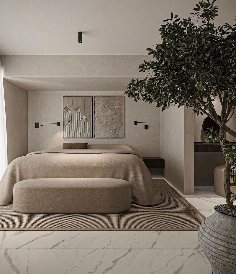 japandi bedroom inspiration