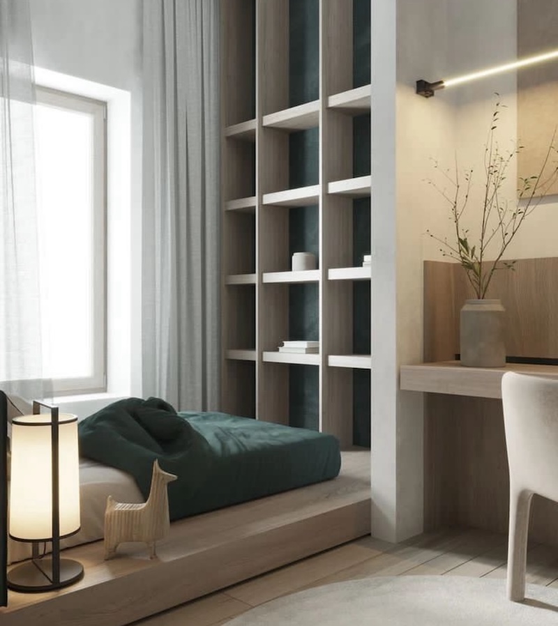 japandi bedroom inspo