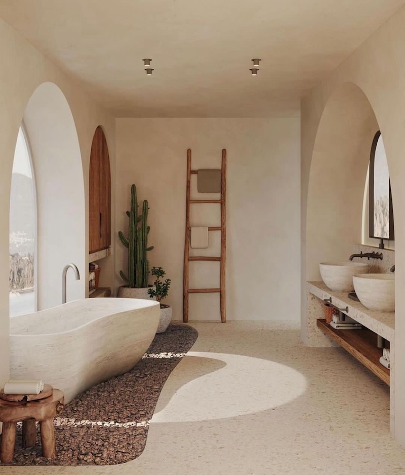 japandi design bathroom