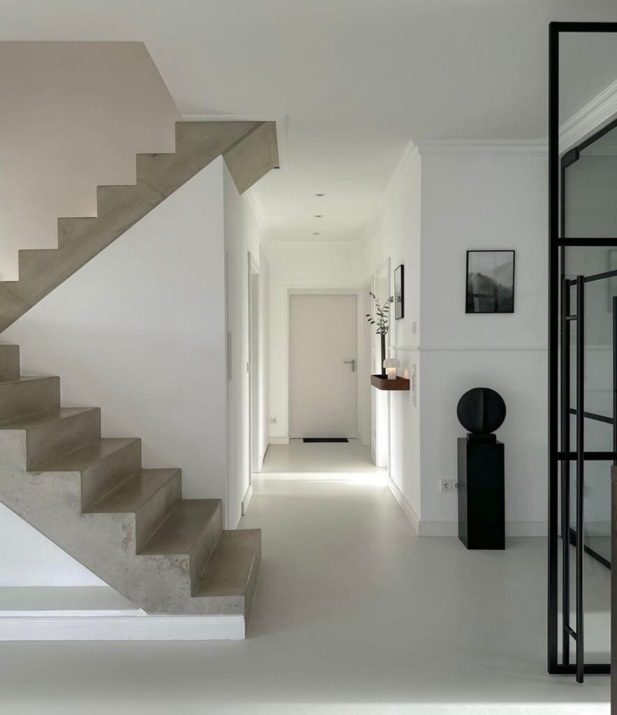 japandi hallway design