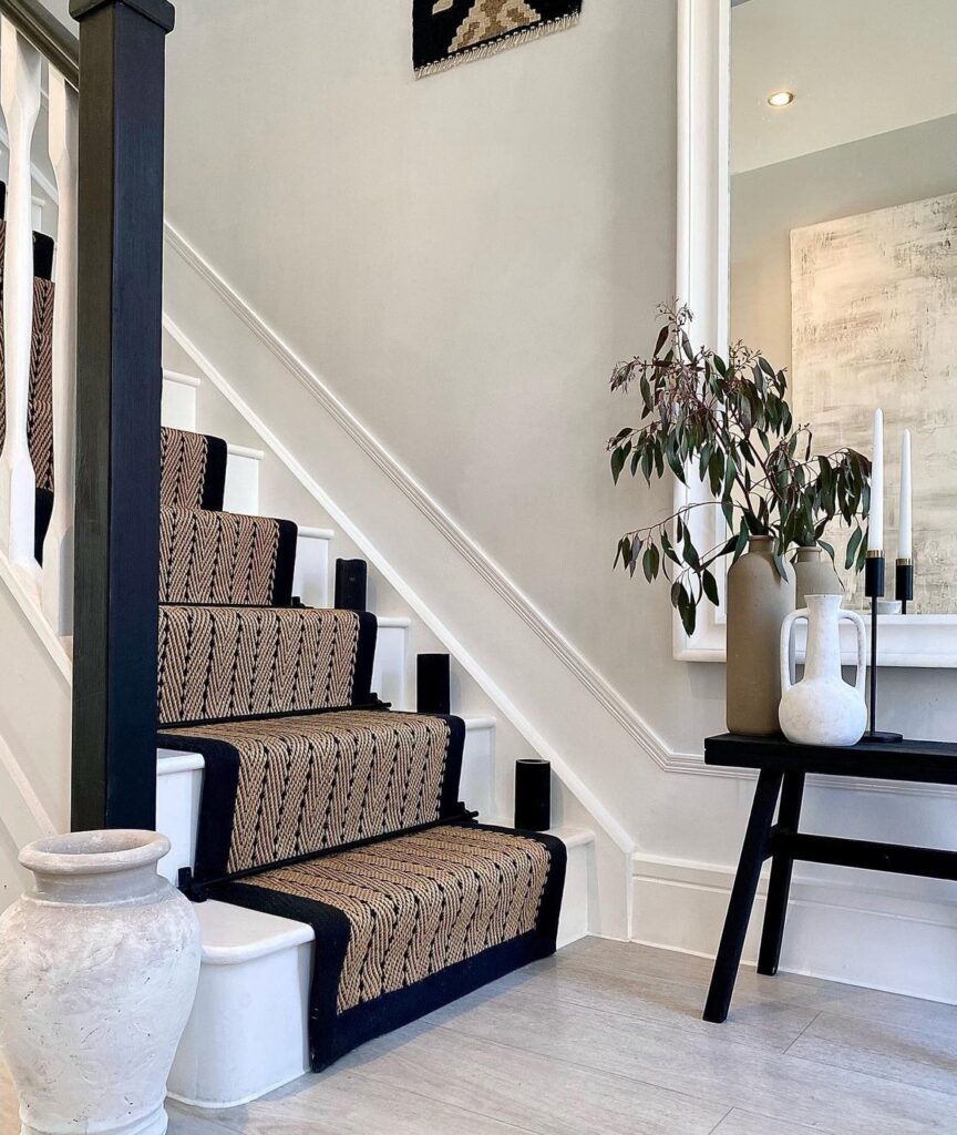 japandi hallway style