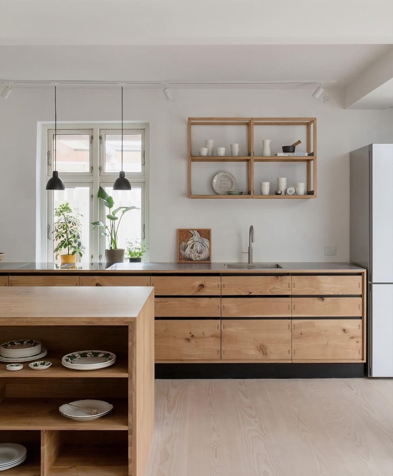 japandi kitchen decor