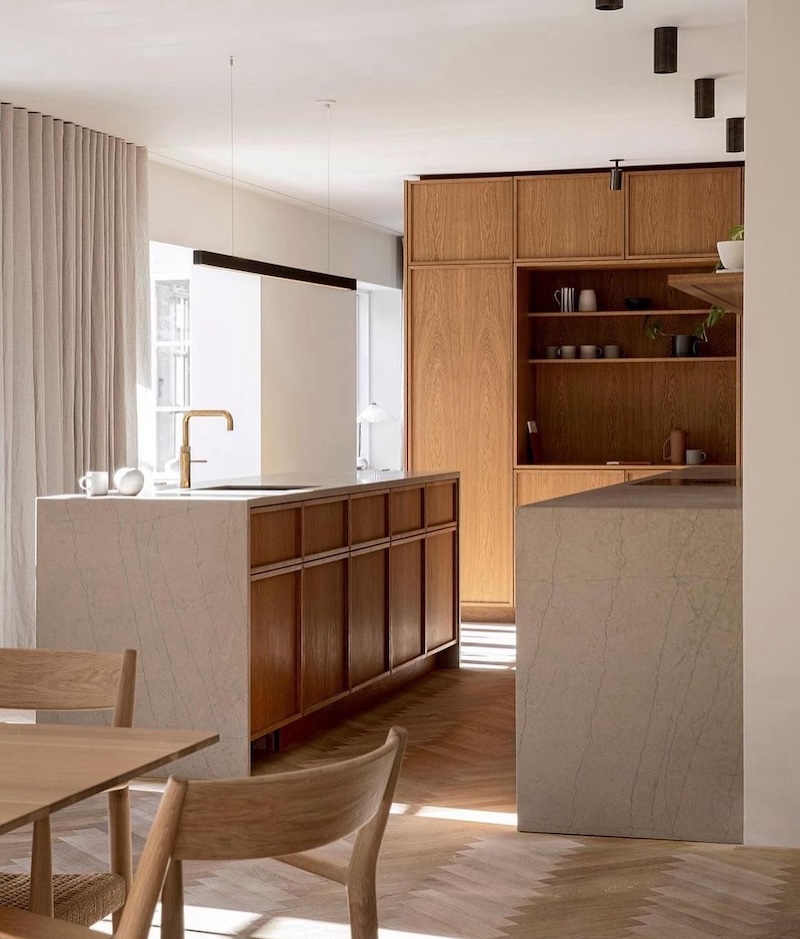 japandi kitchen style