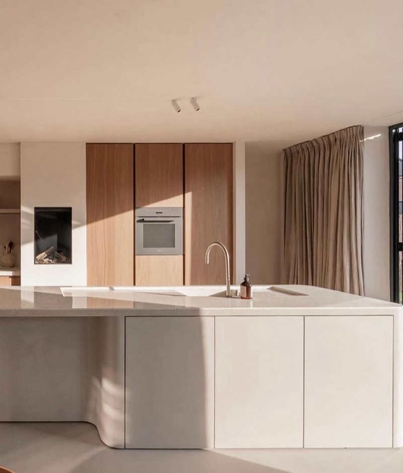 japandi kitchen tiles