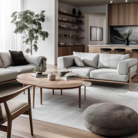japandi living room