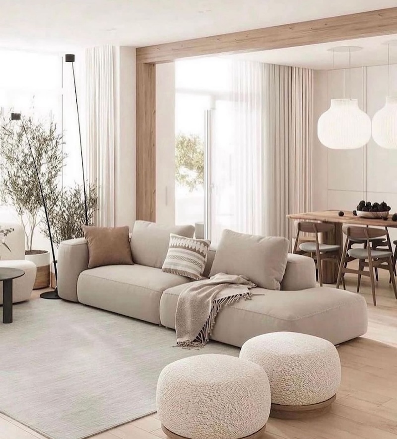 japandi small living room