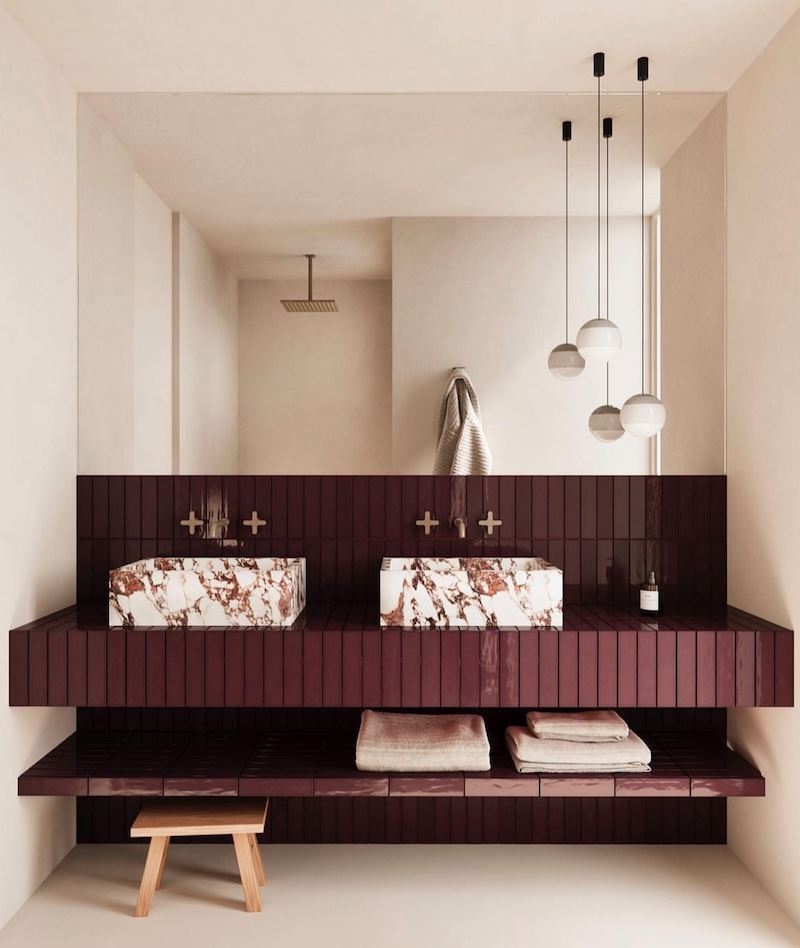 japandi style bathrooms