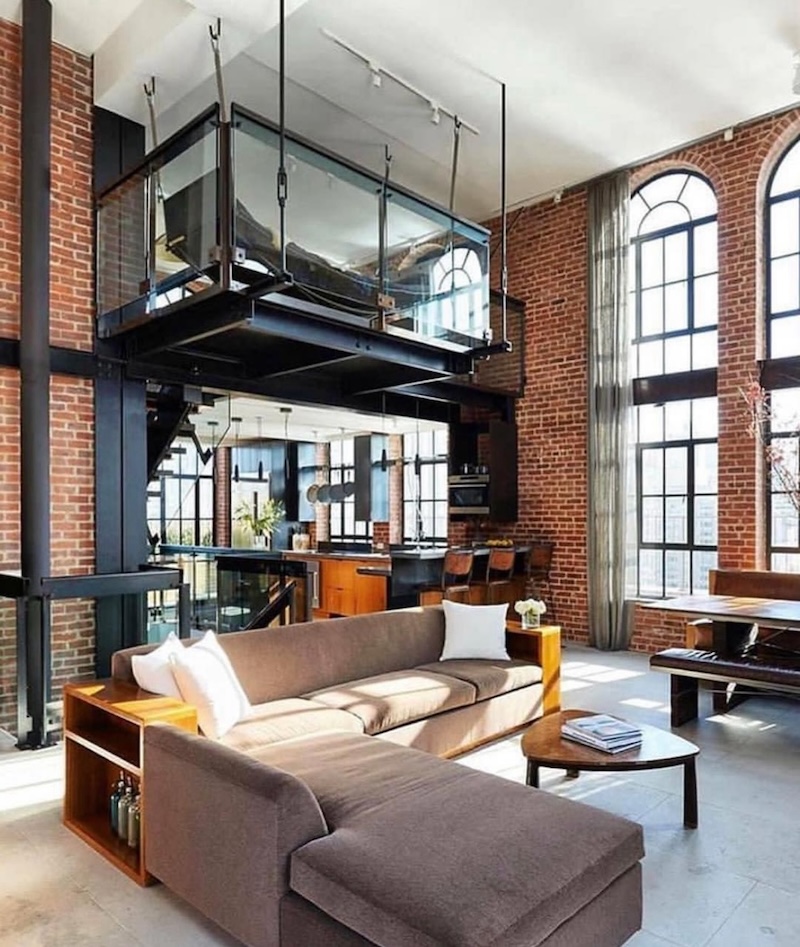 Raw Elegance: 43+ Loft Living Room Ideas to Turn It Into a Stylish Oasis