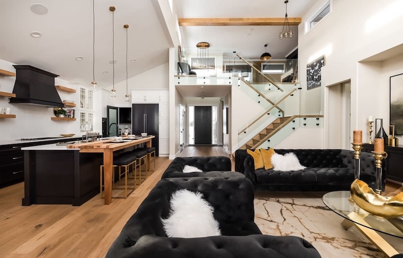 loft style living room ideas