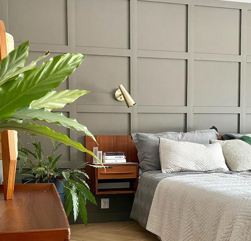 luxury mid century modern bedroom