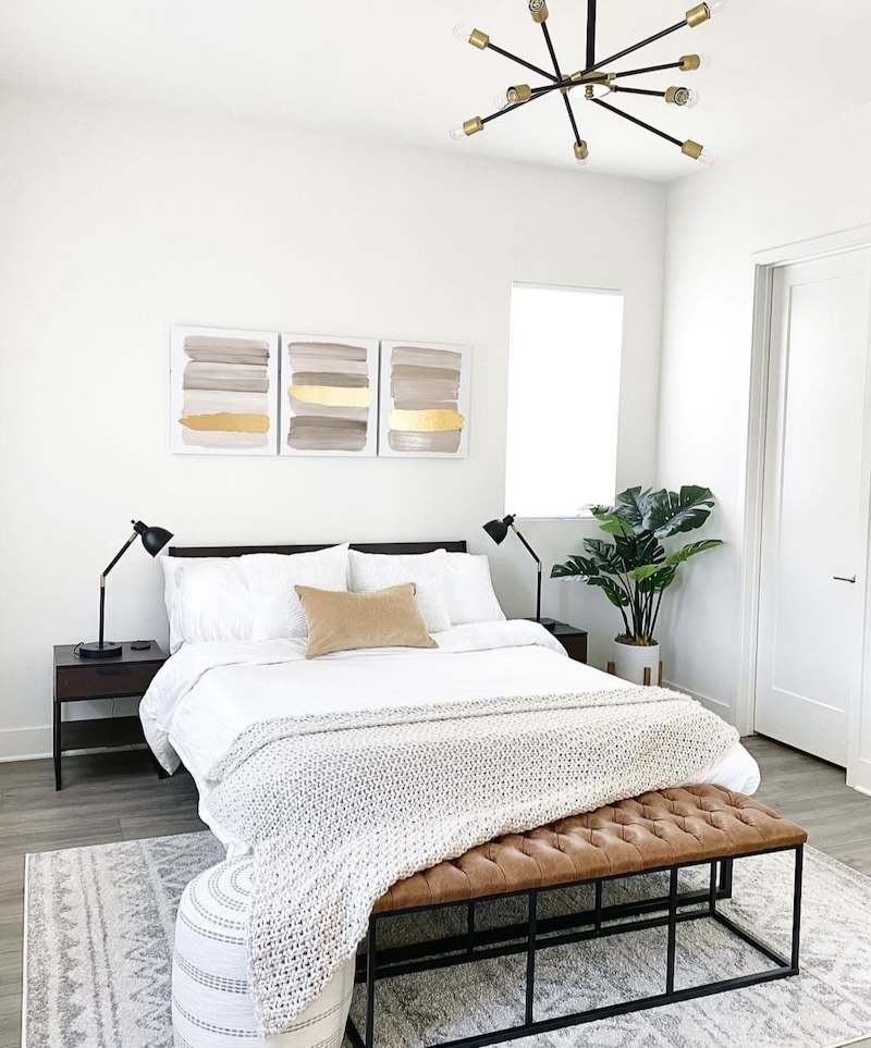 mid century modern bedroom design ideas