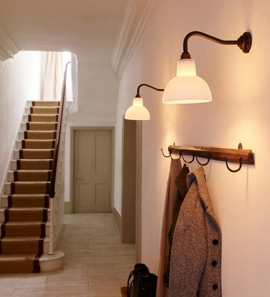 mid century modern hallway runner