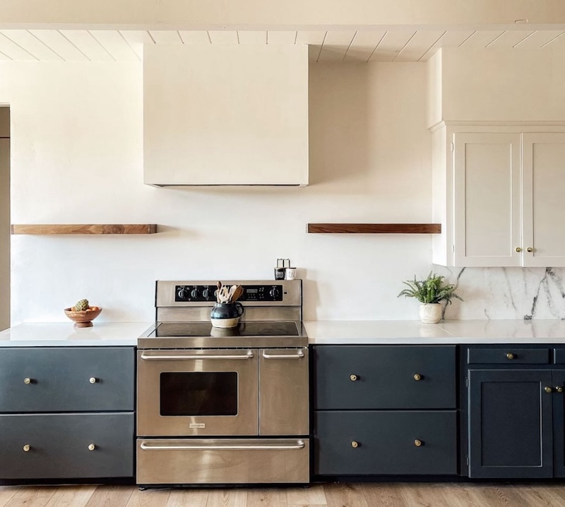 mid century modern interior kitchen