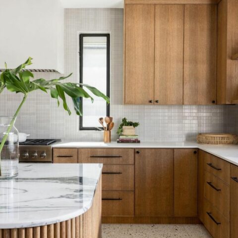 mid century modern kitchen