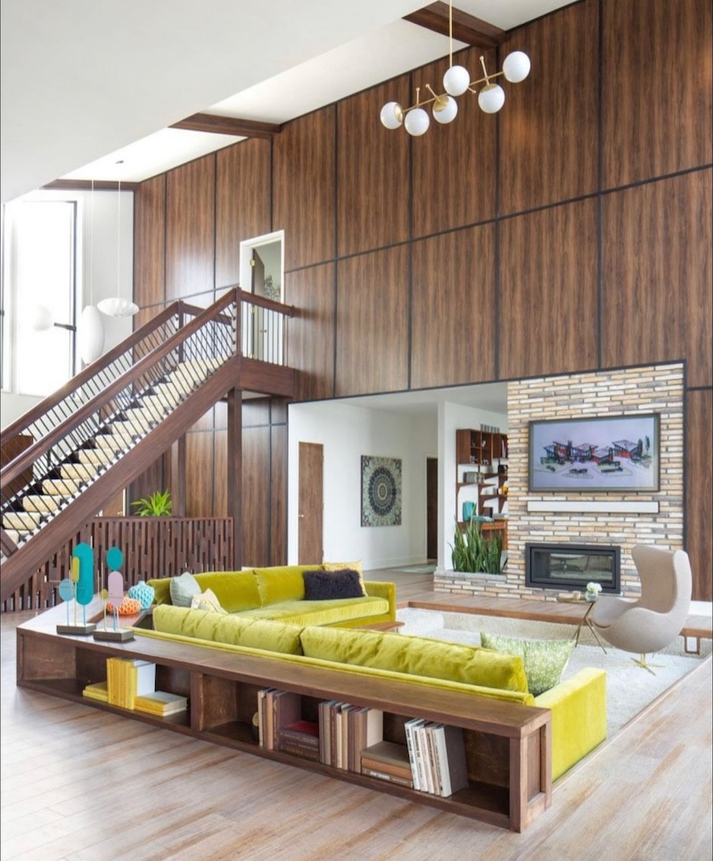 mid century modern living room ideas