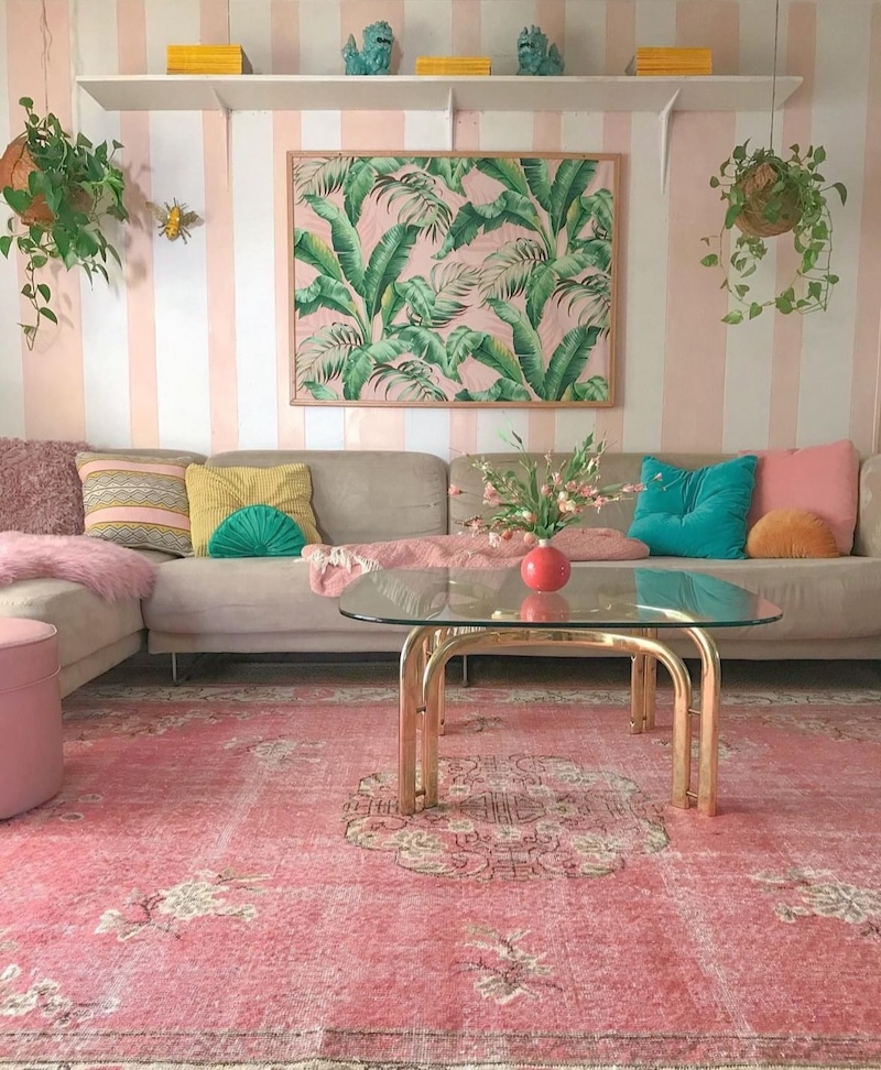 A closer look at Minimalist Bohemian Living Room Inspiration