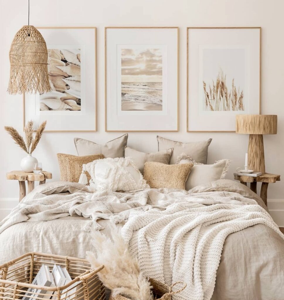 modern bohemian bedroom decor