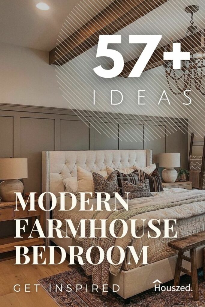 modern farmhouse bedroom