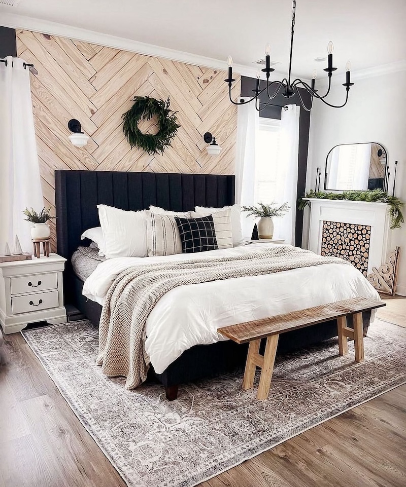 Country Chic 57 Farmhouse Bedroom Ideas For Cozy Elegance Modern Farmhouse Decor Bedroom