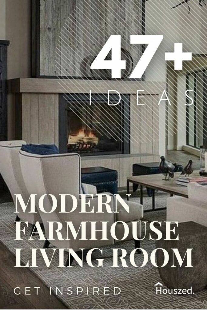 modern farmhouse living room