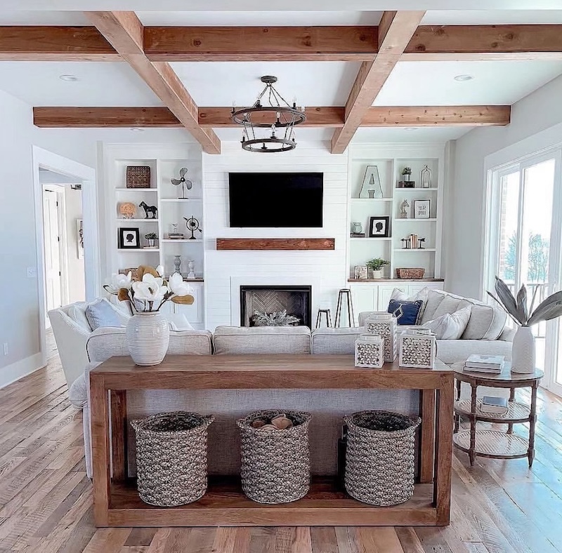 modern farmhouse living room ideas