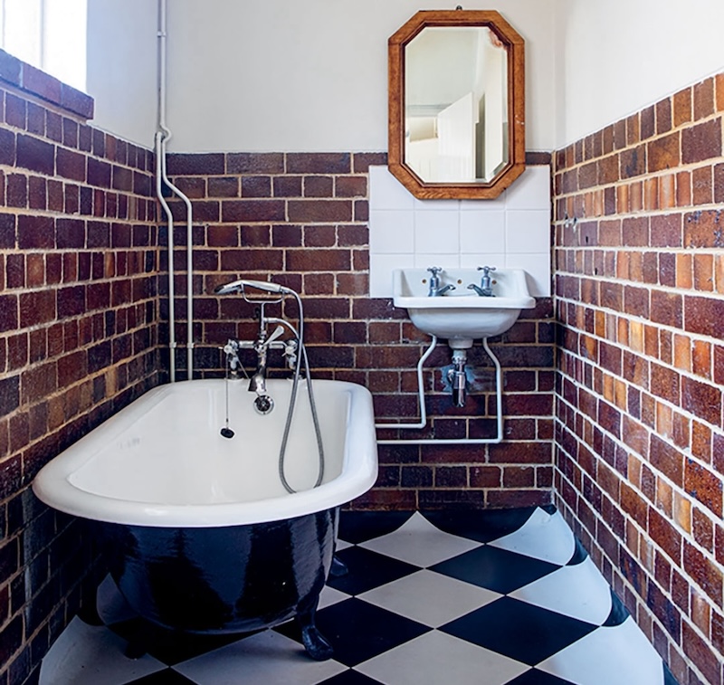 modern loft bathroom design