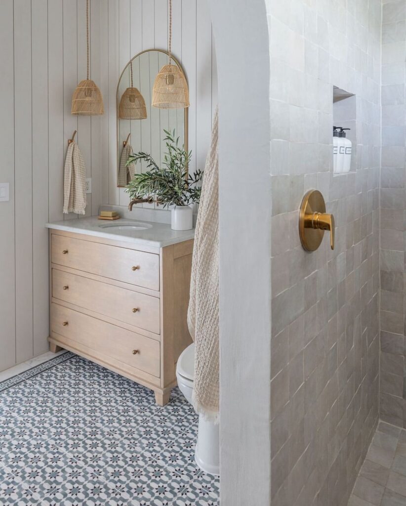 moroccan bathroom style